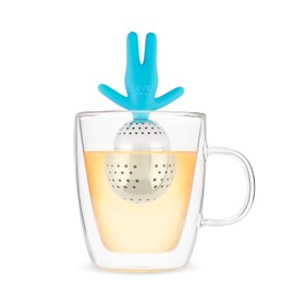 TRUE Brewce Tea Infuser, Silver/Blue, 5156