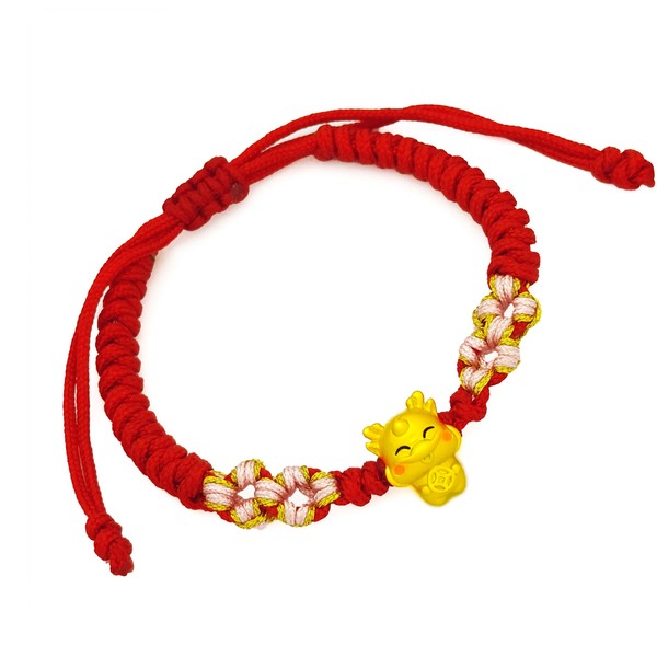 TEMICO 2024 Year of Dragon Bracelet Chinese Zodiac Animal Dragon
