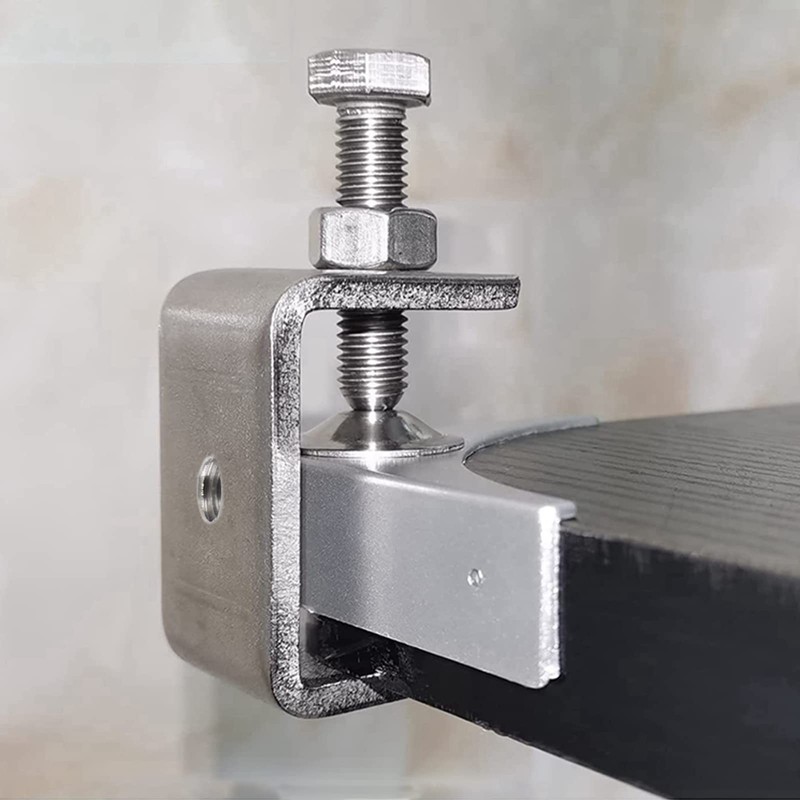EXLECO 6 C Clamp Stainless Steel C Clamp Screw Clamp
