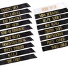 ANDERK 18 Piece Bride Sash Bride Tribe Sashes Bride to