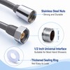 Retractable Shower Hose for Bathroom Use – Flexible Spiral Design