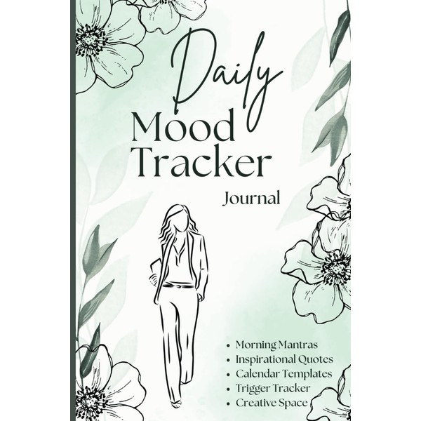 Mood Tracker Journal For Women: Diary Notebook For Daily Emotions,