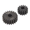 RC Car Reduction Gear Black Steel Smooth Running 0.8M 14T