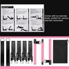Pilates Bar Kit with Resistance Bands Portable 3-Section Pilates Bar