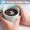 Itian 3D Animal Coffee Cup with Panda Inside Novel Cute