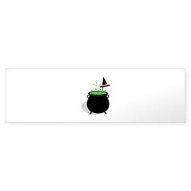 CafePress Brewing Cauldron Bumper Sticker Sticker (Bumper 50 pk)