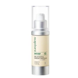Easydew DW-EGF Melatoning Ampoule - Hydrating Serum with Niacinamide & Glutathione for Uneven Patches & Visible Spots - Fast Absorbing Day & Night Ampoule Korean Skin Care (Bottle 1.01 fl oz, 3X-EGF