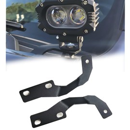 DarSeity Low Profile Mount Hood Hinges Ditch Light Brackets for Toyota 4Runner 2010-2024, for Auxiliary Off-Road Lighting Fog Light(for 4Runner 10-24)