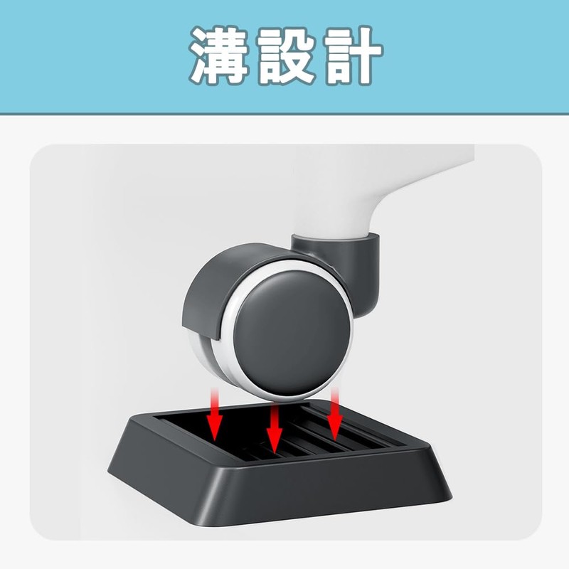 Caster Chocks, Wheel Chocks, Caster Brake, Wheel Chocks, Caster Lock,