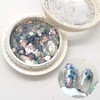 H Plus Mall Sequin Glitter Sky Nail Glitter Nail Art Eye Nail Eye Gom Mart / 스팽글 글리터 하늘 네일 글리터 네일아트 아이 네일 아이 곰마트