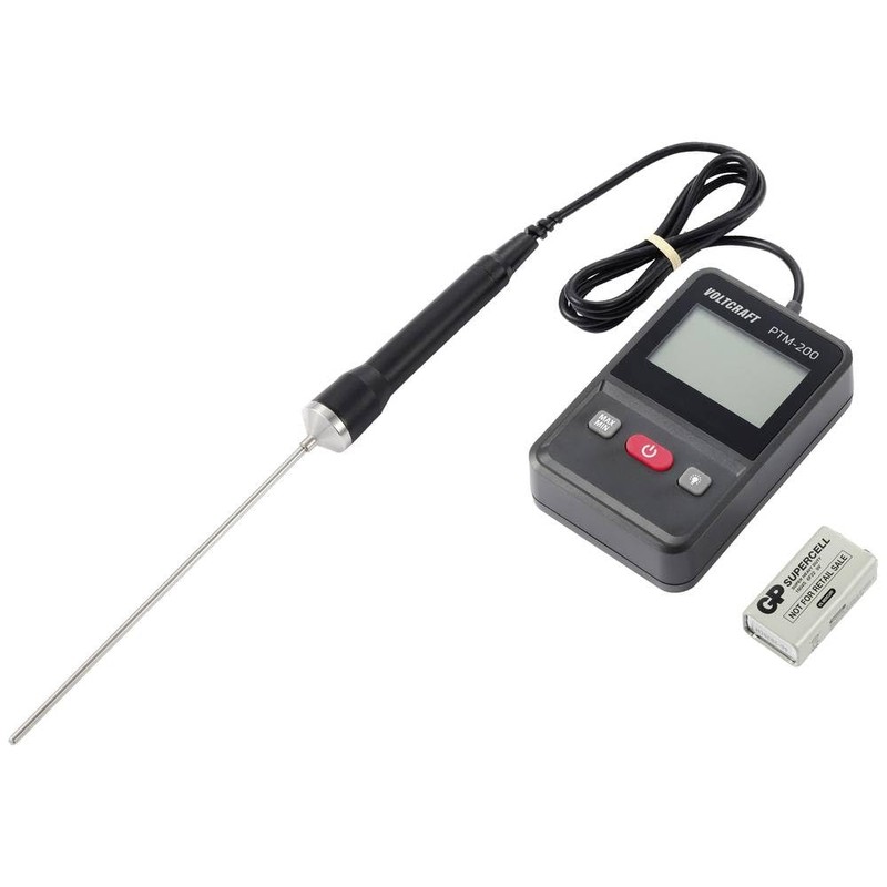 VOLTCRAFT PTM-200 Probe Thermometer Measuring Range Temperature -200 to 200