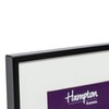 Hampton Frames MADRID Narrow Profile Photo Frame with Bevel Mount