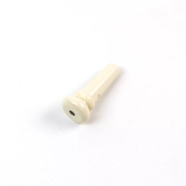 mLaval Guitar Parts General Plastic Strap Button Endpin For Acoustic Guitar ,Ivory White color