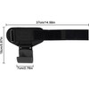 WADY 1 Pair Fitness Weight Lifting Hooks Heavy Duty Non-Slip