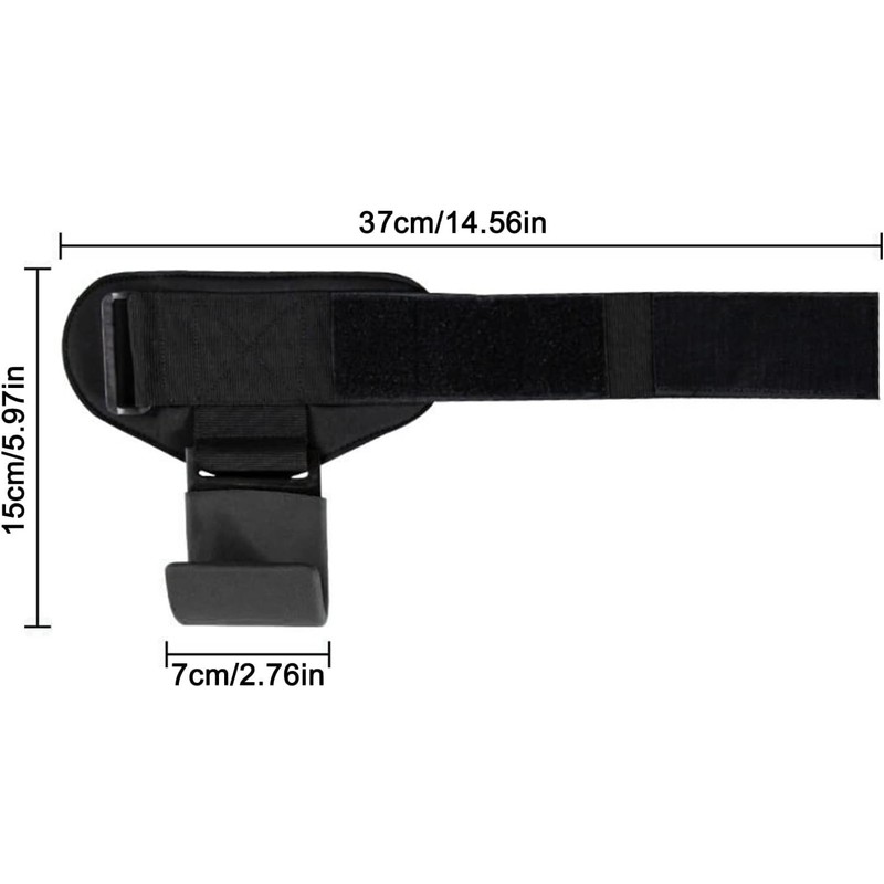 WADY 1 Pair Fitness Weight Lifting Hooks Heavy Duty Non-Slip