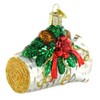 Old World Christmas Yule Log Glass Blown Ornament for Christmas