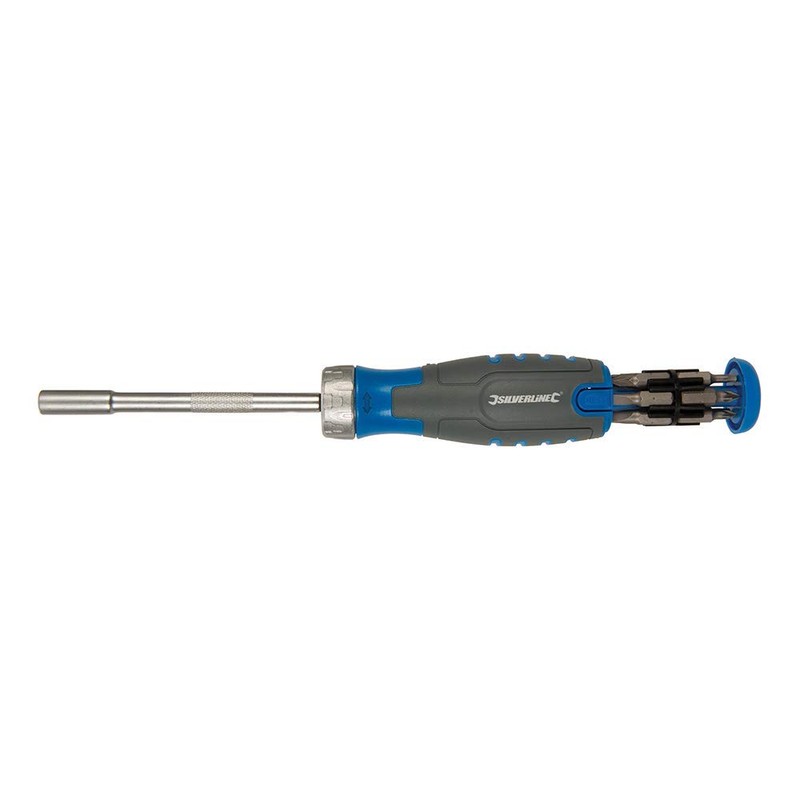 Silverline 12-in-1 Multi-Bit Ratchet Screwdriver 12-in-1 (930569)
