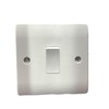 Light Switch, 1 Gang 2 Way, 250V 10A, 85mm x