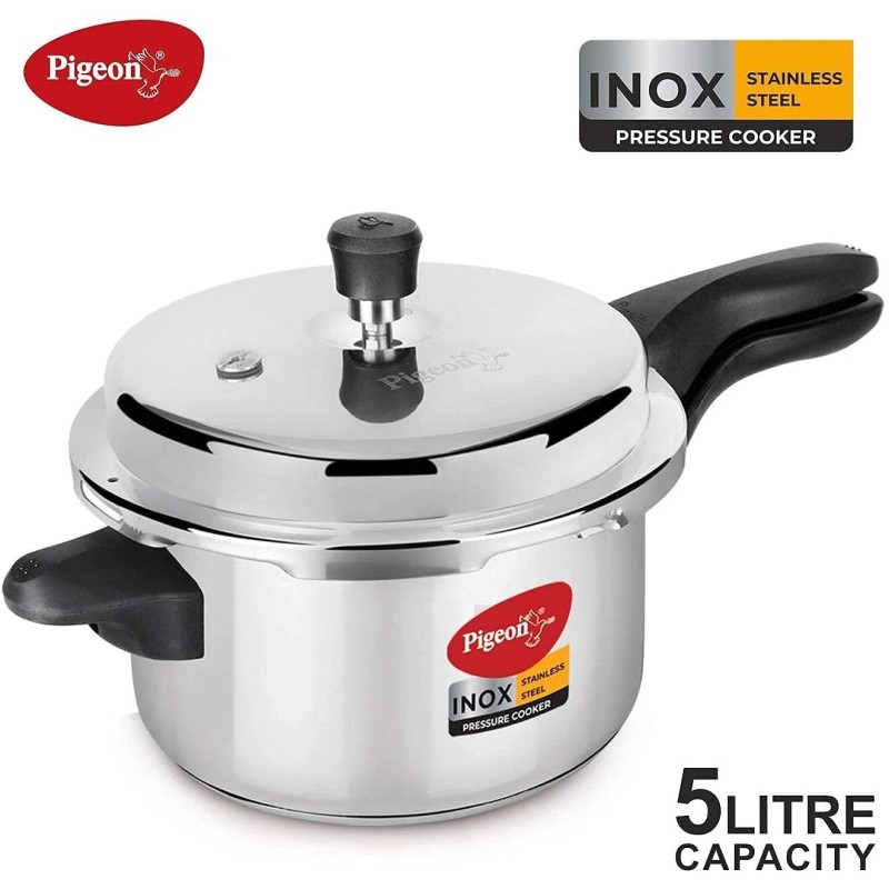 Pigeon Pressure Cooker - 5 Quart - Inox Stainless Steel