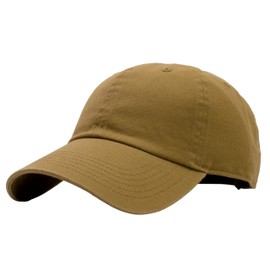 Utmost Unisex Classic Low Profile Cotton Baseball Cap Plain Blank Camoflauge Soft Unconstructed Adjustable Size Dad Hat (Copper)