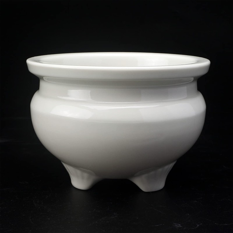Ise - Miyachu - Incense Burner 4 inch White [With