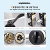 KNOBWELL 3 Pack Exterior Door Lock Set with Deadbolt Front