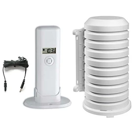 TFA Dostmann 30.3181.IT Temperature Transmitter With Cable Probes For Klimalogg Pro (Transmitter 30.3181 + Case 98.1114)