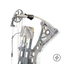 Spartan Mount for Compound Bow | Hunting Cabin Blind Wall Display Storage Organization System | Unique Low Profile Design | Safe Wall Garage | Gun Room Mounting Solution