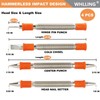 WHLLING 4 Pieces Dual Head Nail Setter, Dual Head Center