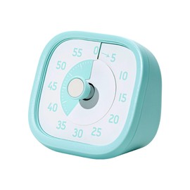 Visual Timer for Kids, Time Timer - 60 Minute Kids Timer for Classroom Home Office, Countdown Timer for Cooking Teaching Working Meeting (Blue)