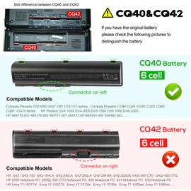 Fancy Buying 58Wh CQ60 Spare 484170-001 Laptop Battery for HP Compaq Presario CQ40 CQ45 CQ50 CQ60 EV06 KS524AA KS526AA 462889-141 462890-542 484171-001 485041-001 497694-001 484172-001