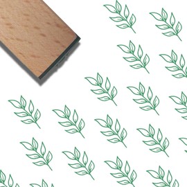 CRASPIRE Mini Wooden Rubber Stamp 3/5 Inch Fox Animal Cute Pattern Small Wood Stamps Vintage Reusable Print for DIY Craft Card Scrapbooking Journaling Albums Cards Making Planner Envelope