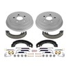 Power Stop Brake Drums and Brake Shoes Kit For 2003-2008