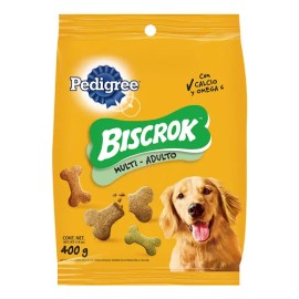 Pedigree Biscrok Botana Para Perros Adultos 400 Gr