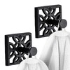 Autumn Alley Black Bathroom Towel Hook Robe Hook Wall Mounted
