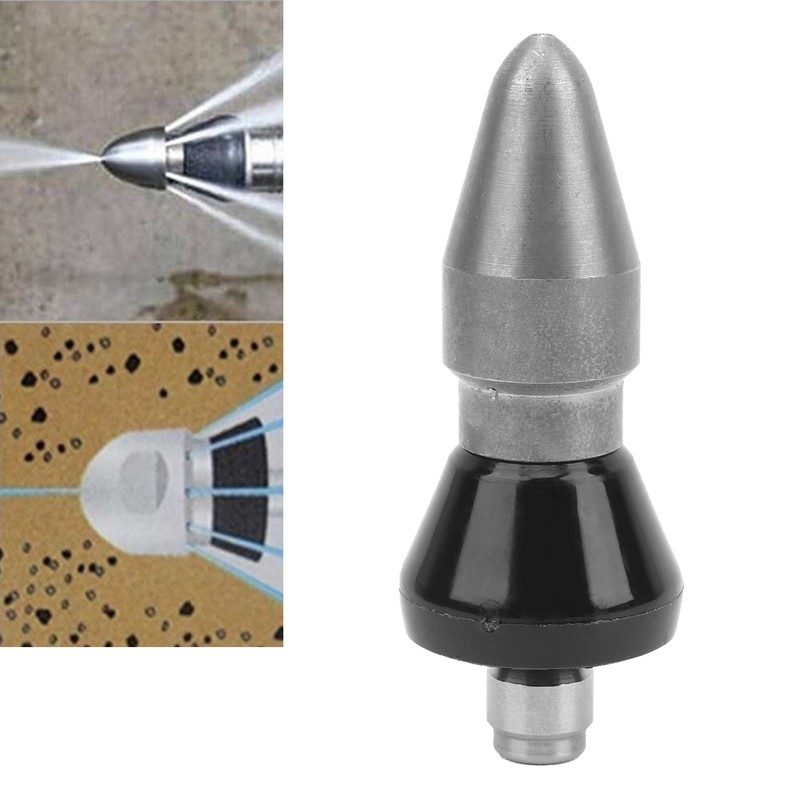 Pipe Dredging Nozzle 1/4in Drain Outlet Cleaning Quick High Pressure