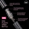 Fandamei Mini Spray Bottle, 10 Pack 2ml Mini Plastic Spray