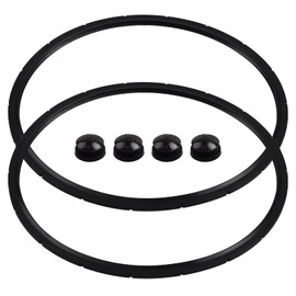 Sousery 09985 Pressure Canner Sealing Ring Replacement for Presto Pressure Canner - Fits Presto Pressure Cooker models 0174510, 0175510, 0175107, 0178107 (Pack of 2), Black
