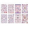 8 Sheets American Flag Patriotic Independence Day 4th of July
