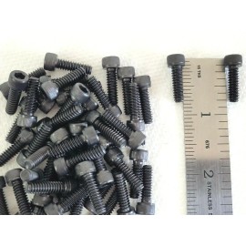 Brighton 10-24 x 5/8" SOCKET HEAD CAP SCREWS BLACK HEAT TREATED ALLOY STEEL - 50 PCS