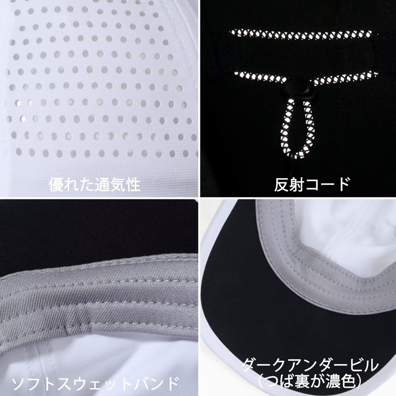 [GADIEMKENSD] Women's Sports Cap with Large Ponytail Hole Performance Ponytail