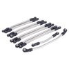 10Pcs Stainless Steel Link Rod Linkage 313mm Wheelbase for Axial