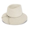 Lucky Brand Women's Summer Straw Wide Brim Boater Panama Adjustable