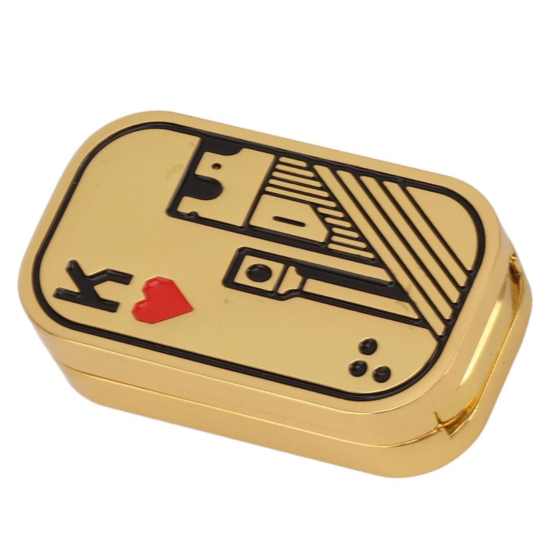 Slider Stress Relief Toy Triple Layered Portable Magnetic Push Clicker