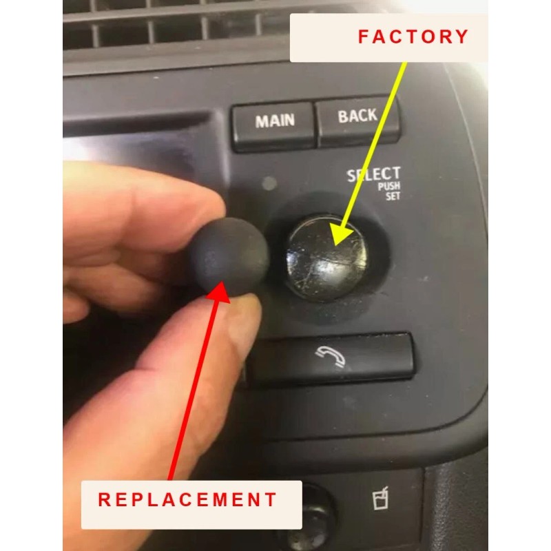 GM 1x Saab 9-3 2003-2006 93 Aero ICM Radio Knob