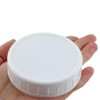 TAODAN 8PCS 70mm White Food Grade Plastic Sealed Storage Lid