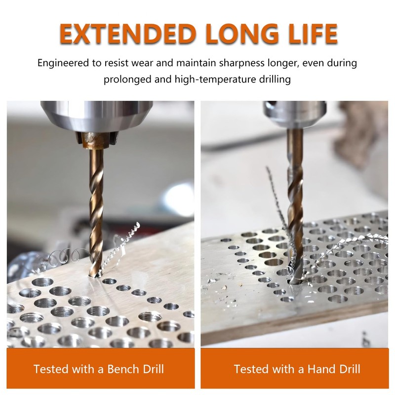 Hymnorq 25/64 Inch Dia. x 5.12 Inch Long M35 Cobalt