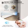 HOME MASTER HARDWARE 12 Pack Spring Door Stops, 3 Inch