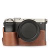 MegaGear Genuine Leather Half Camera Case for Sony Alpha a7C