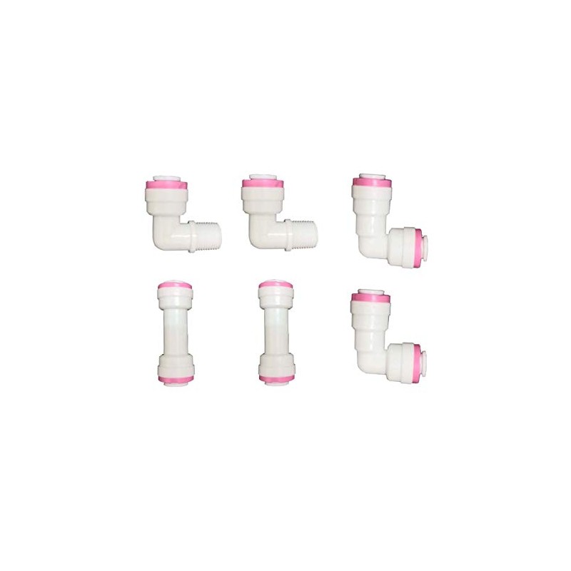 Malida 1/4 inch Quick Connect Check Valve for RO purifiers